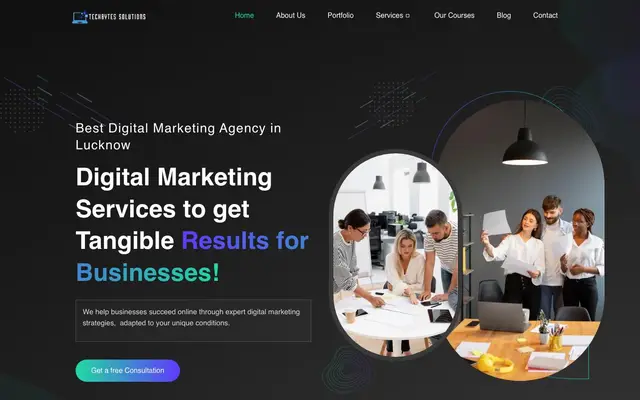Techbytes Solutions website