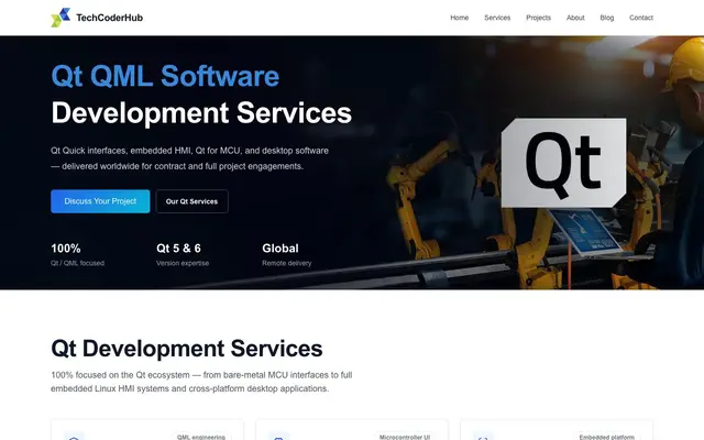 TechCoderHub website