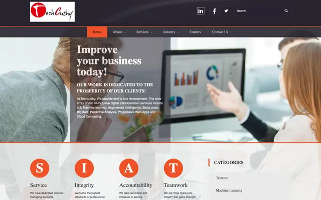 Techcushy Software Solutions Private Limited website