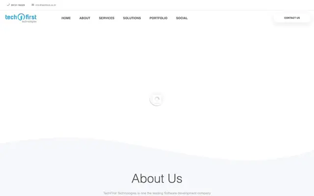 TechFirst Technologies website