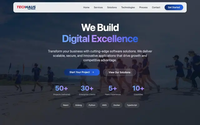 Techhaus Vietnam website