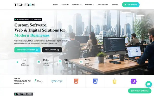 Techiedom website