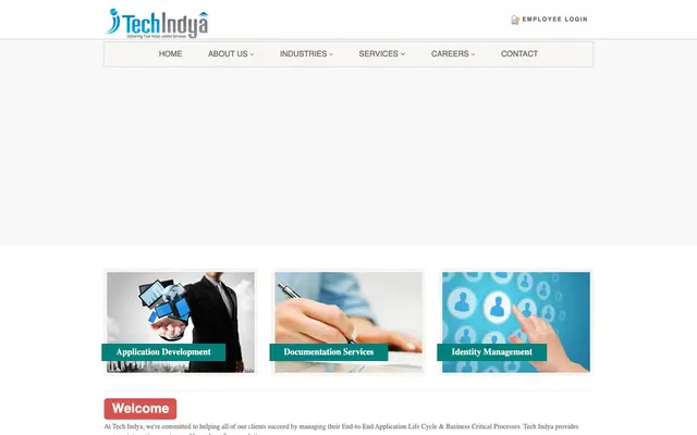 Tech Indya IT Services Pvt. Ltd. website