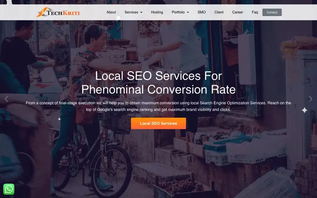 Techkriti Webcare Services Pvt Ltd (Techkriti Group) website