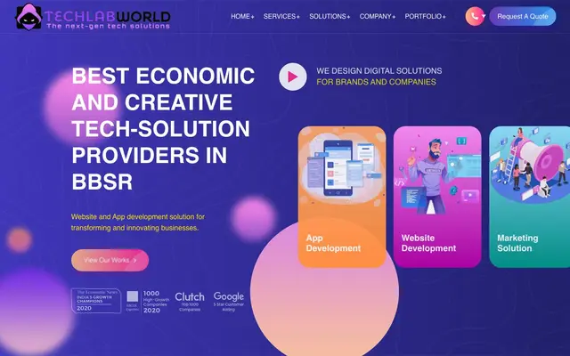 Techlab World website