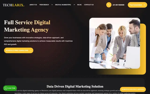 Digital Marketing Agency website