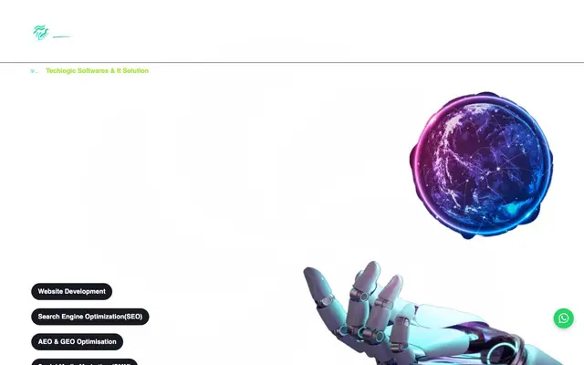 Techlogic Softwares website