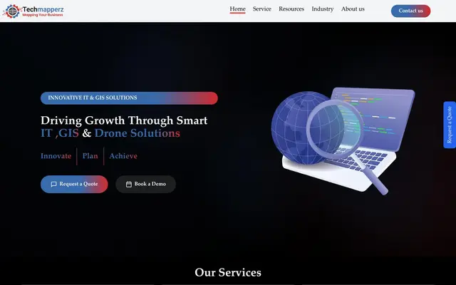 Techmapperz website