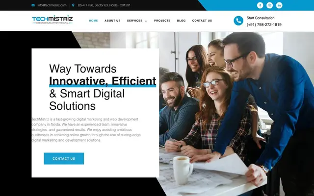 TechMistriz website