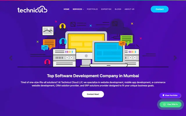 Technicul Cloud LLP website