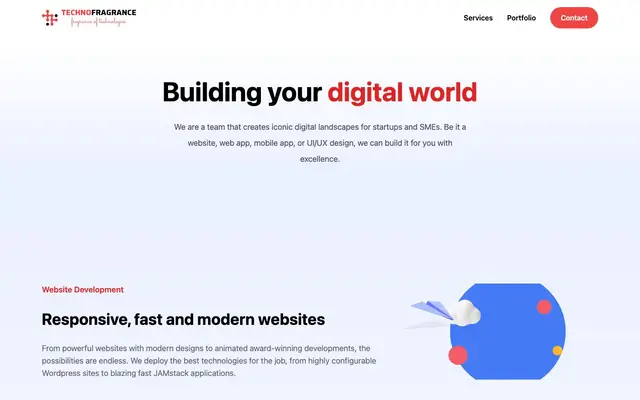 ટેક્નોફ્રેગ્રન્સ website