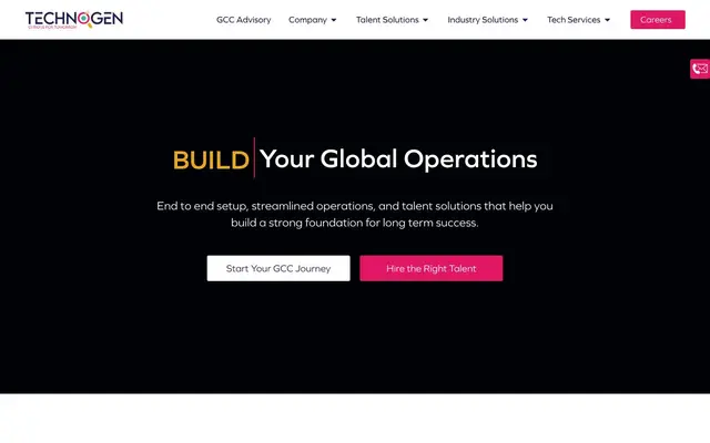 Technogen India Pvt Ltd website