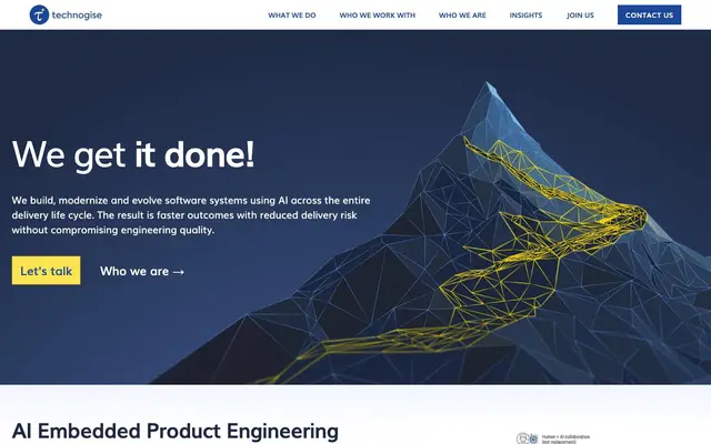Technogise Private Limited website
