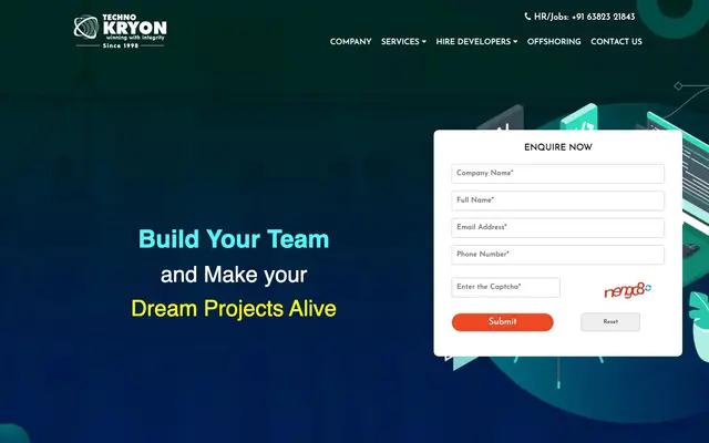 Techno Kryon website