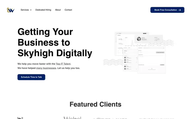 Technowitty Software India Pvt. Ltd website