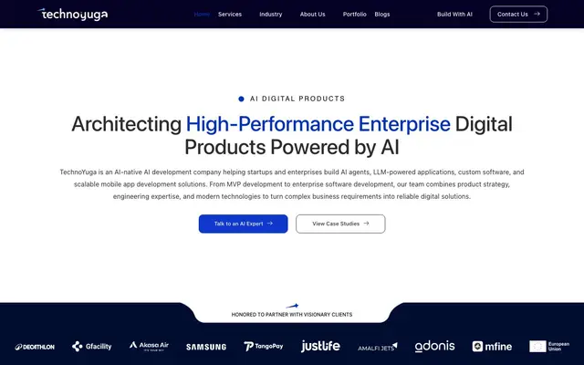 Technoyuga Soft Private Ltd. website