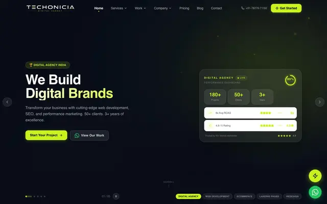 Techonicia website