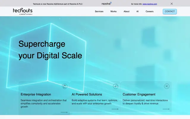 Techouts website