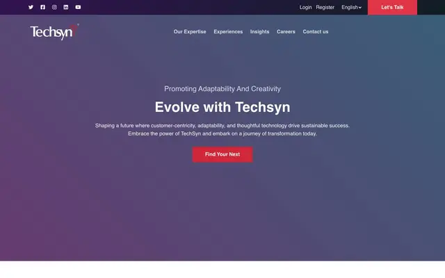 Techsyn website