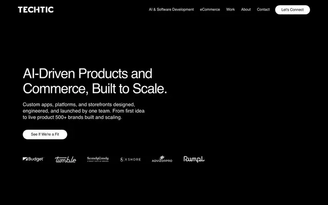 Techtic Technolab Pvt Ltd. website