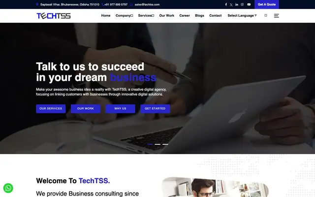 TechTSS website