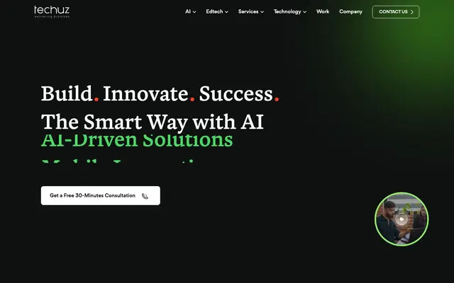 Techuz InfoWeb Private Limited website