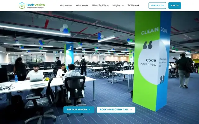 TechVerito Software Solutions LLP website