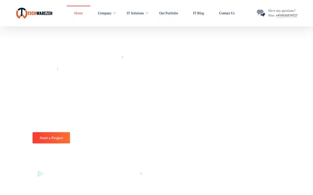 Techwarezen Pvt. Ltd website