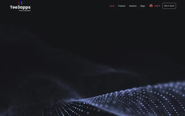 Tee3apps website