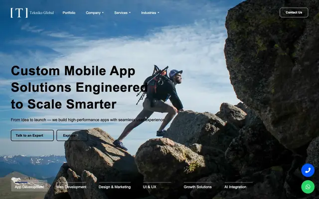 Tekniko Global website