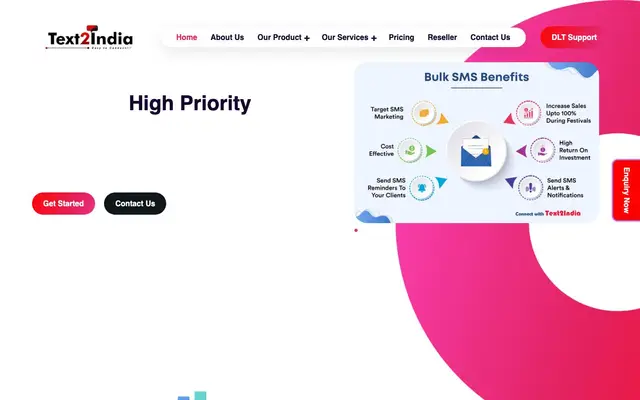 TEXT 2 INDIA A Unit of HOTSPOTHUB TECHNOLOGY PRIVATE LIMITED website