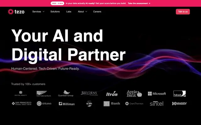 Tezo website