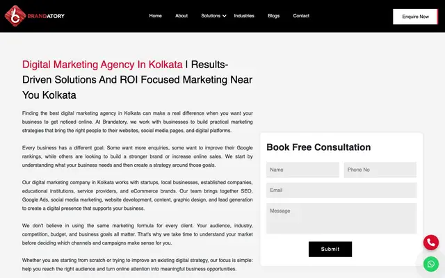 Brandatory website