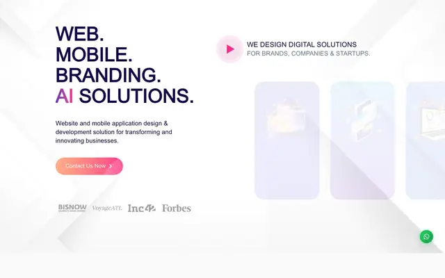 TheDezine website
