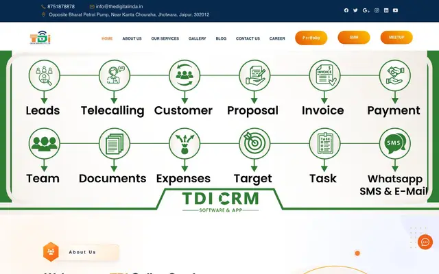 TDI Online Services Pvt Ltd website