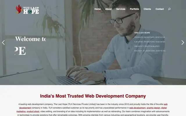 The Last Hope website