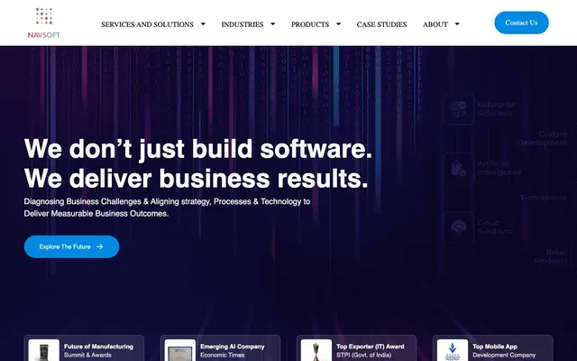 Navsoft website
