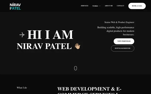 Nirav Patel website