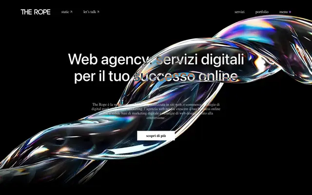 The Rope | Web Agency Milano website