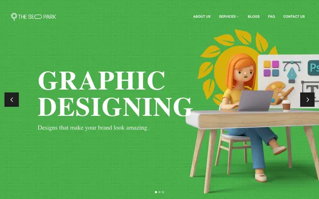 The SEO Park website