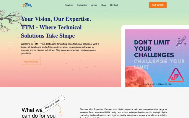 Website Development Company | The Tech Makers website