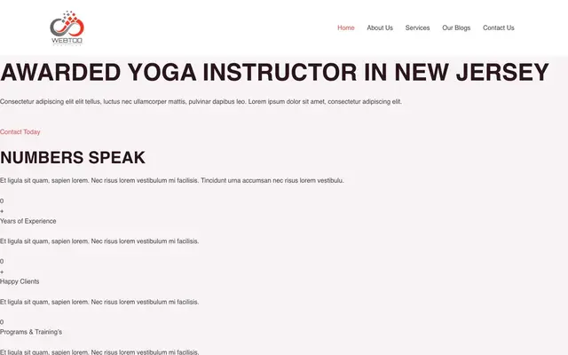 WEBTOO SERVICES website