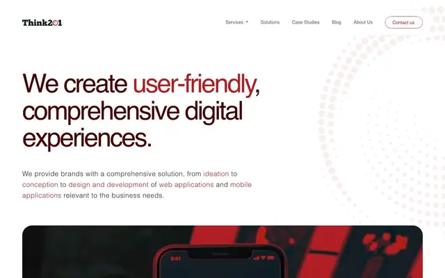 Think201 website