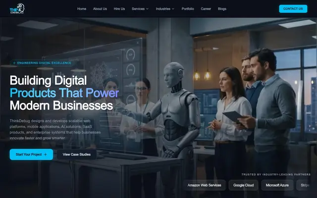 ThinkDebug website