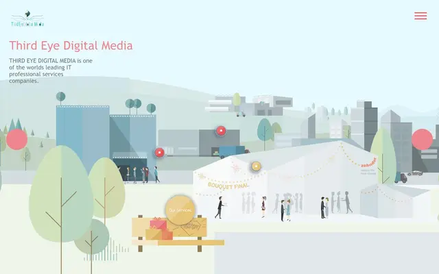 Third Eye Digital Media - Animation Studio Ahmedabad website