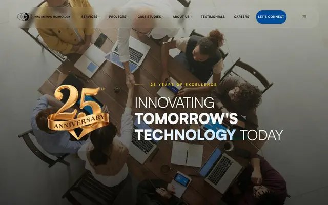Third Eye Info Technology website