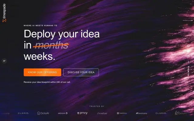 Timespade Internet Private Limited website