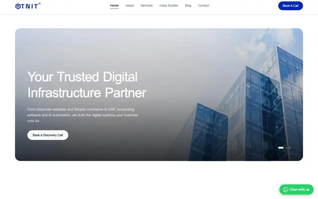 TNIT | Web Development & Digital Signature Certificate (DSC) Solutions website