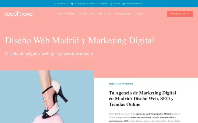 TodoBravo website