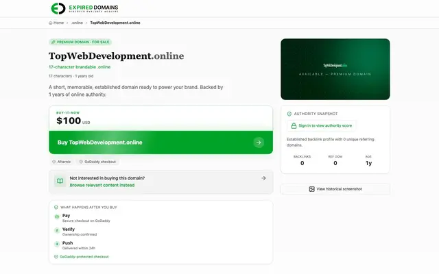 Eve Web Studio website